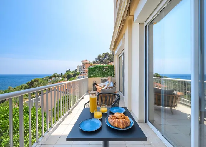 아파트 Proche Monaco, Vue Et Acces A La *
